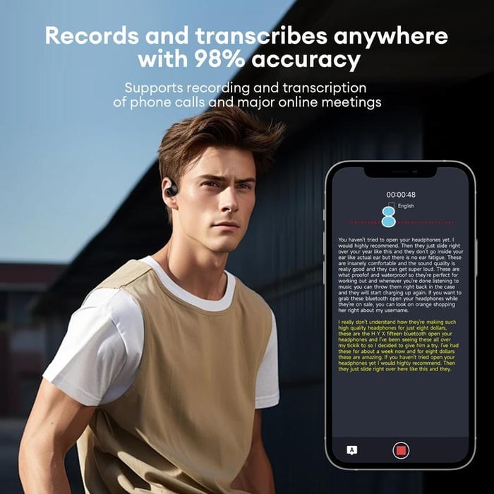 🎁60% OFF🏷️To enjoy the new technology🎧 T26 Pro MAX Wireless Bluetooth Headphones with AI-Translation