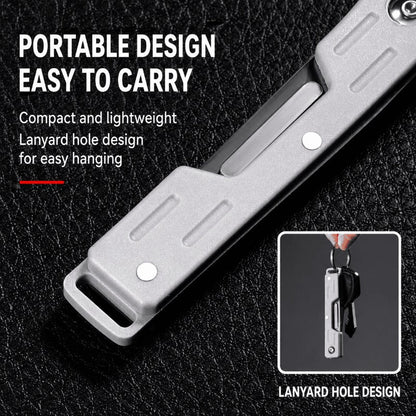 Compact Full Steel Folding Knife