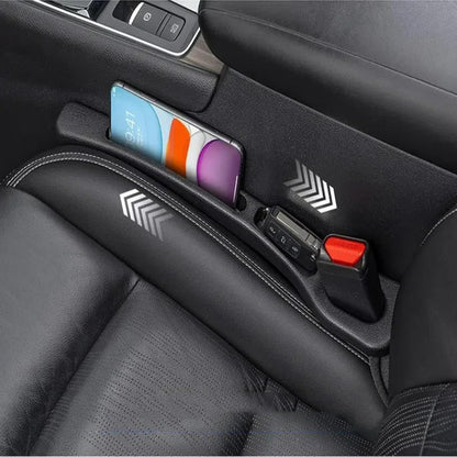 Eptchn Car Seats Gap Filler Dual with Belt Slot