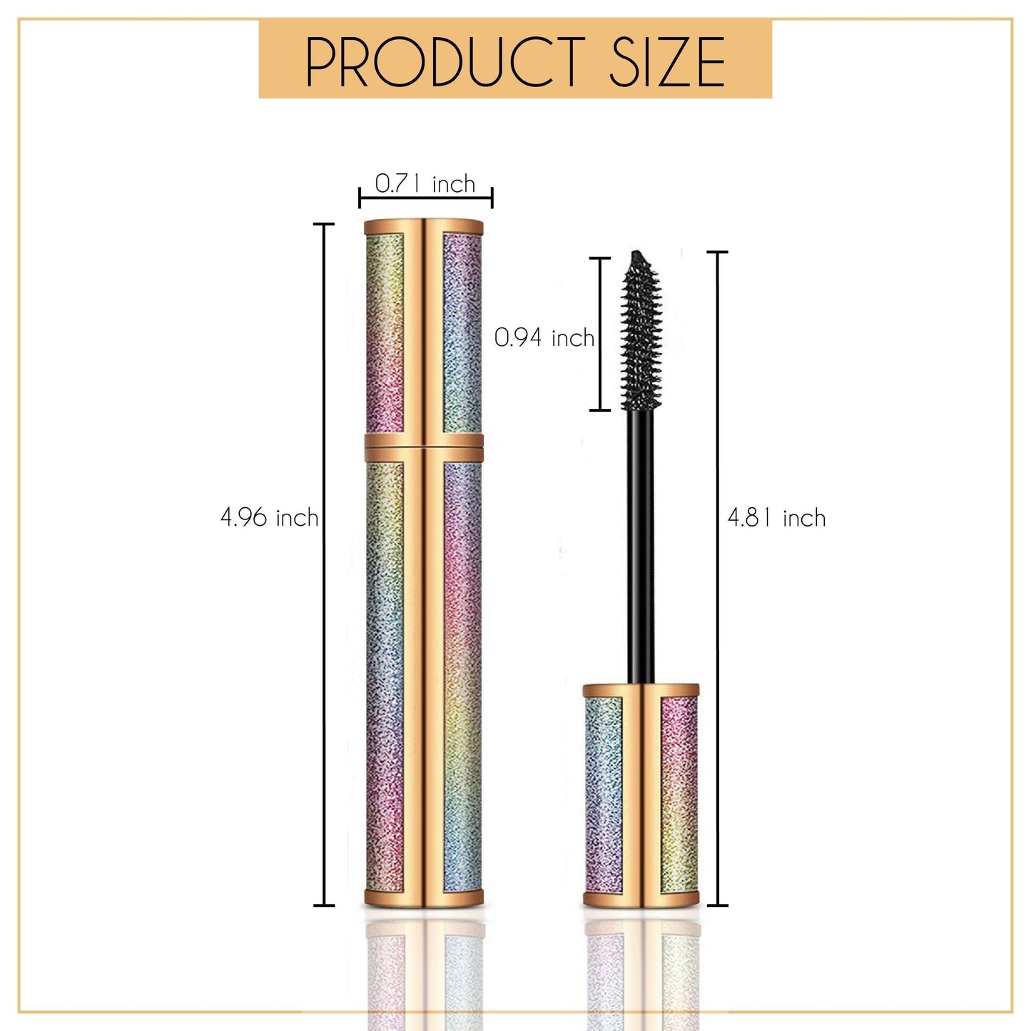 🔥Letzter Tag – 80% Rabatt🔥 Ultra Boost Seidenfaser-Mascara