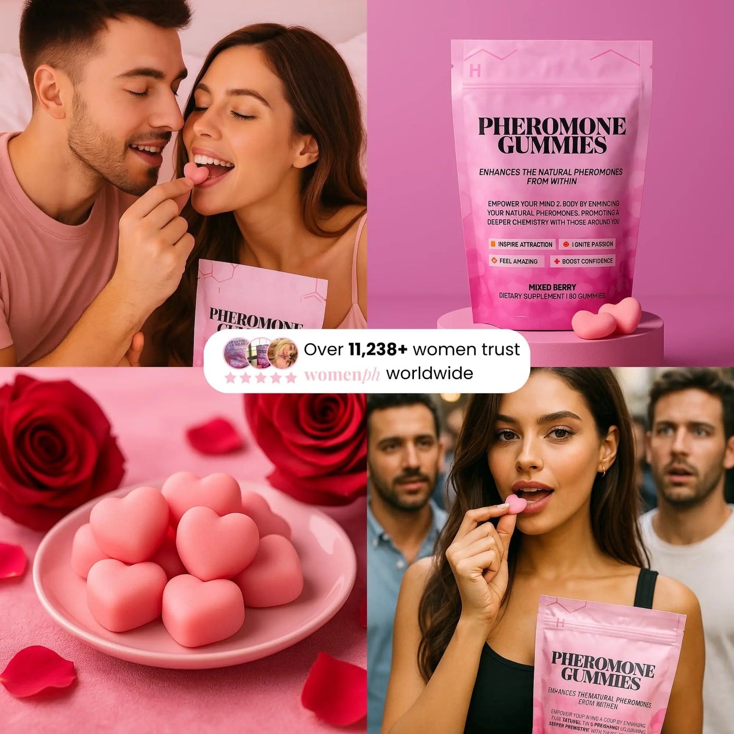 💋ྀིྀི🍬Pheromongummis 🍓– Werden Sie unwiderstehlich👩‍❤️‍👨✨