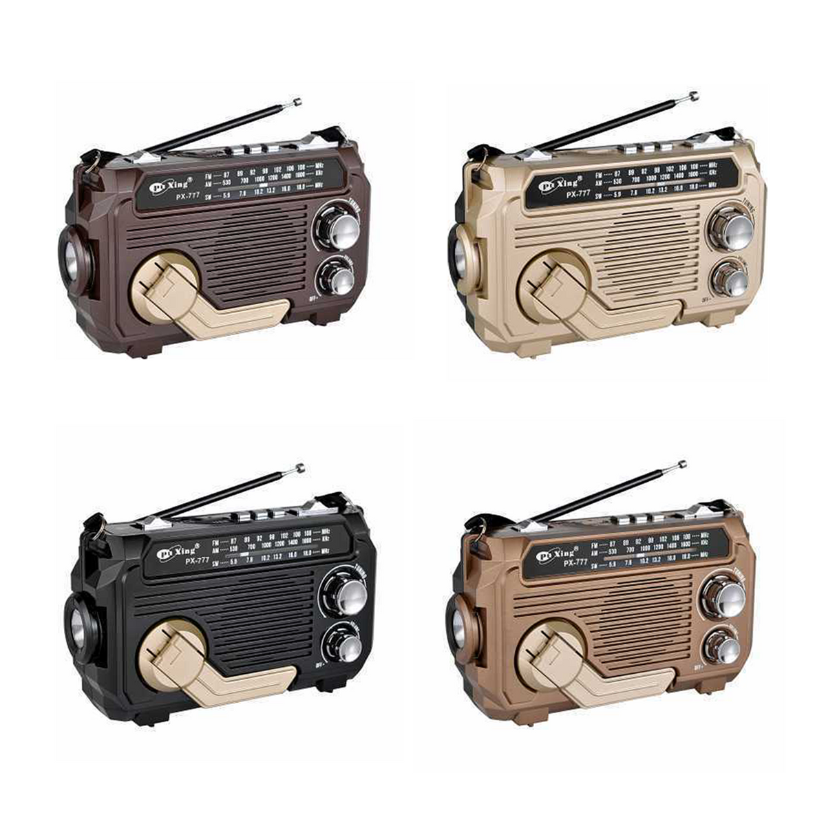 Eptchn Solar-Powered Radio
