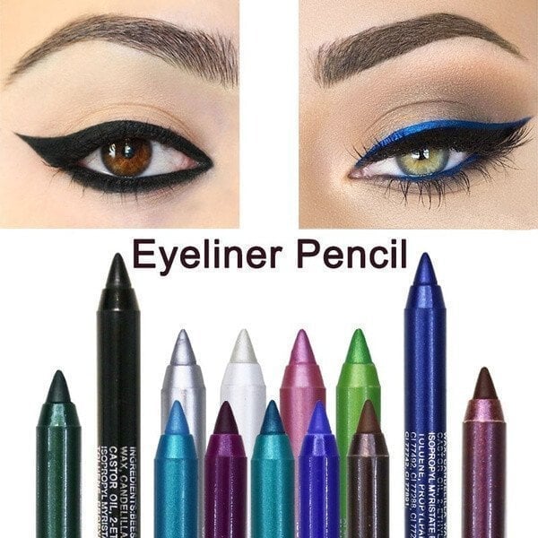 🔥Long‑Lasting Waterproof Eyeliner Pencil – 13 Vibrant Shades